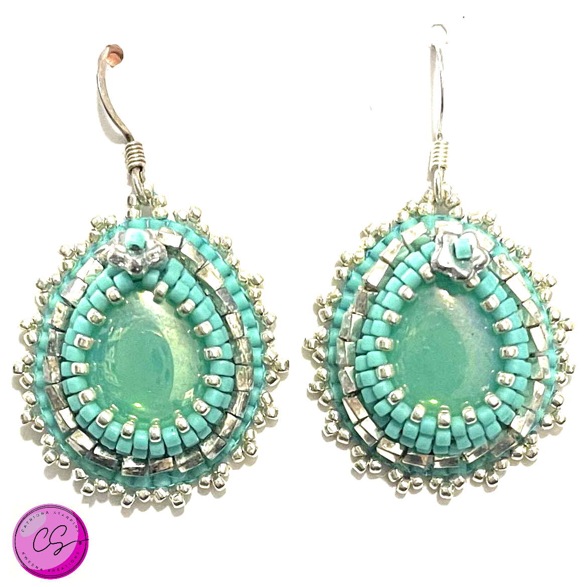 Rain Drop Earrings PDF Tutorial Download